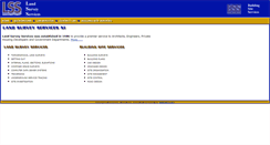 Desktop Screenshot of landsurveyservicesni.com